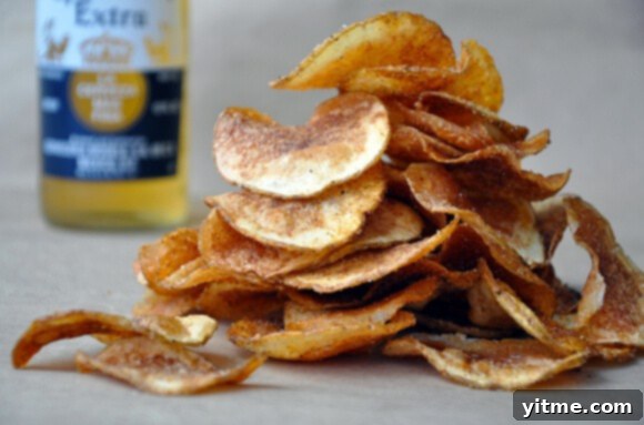 Homemade Barbecue Potato Chips
