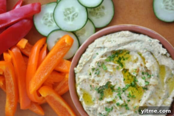 Roasted Garlic Hummus