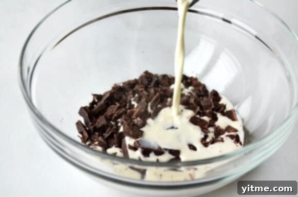 Chocolate Ganache for Truffles