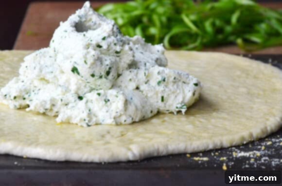 Asparagus Ricotta Delight Pizza 5 Shaved Asparagus and Ricotta Pizza