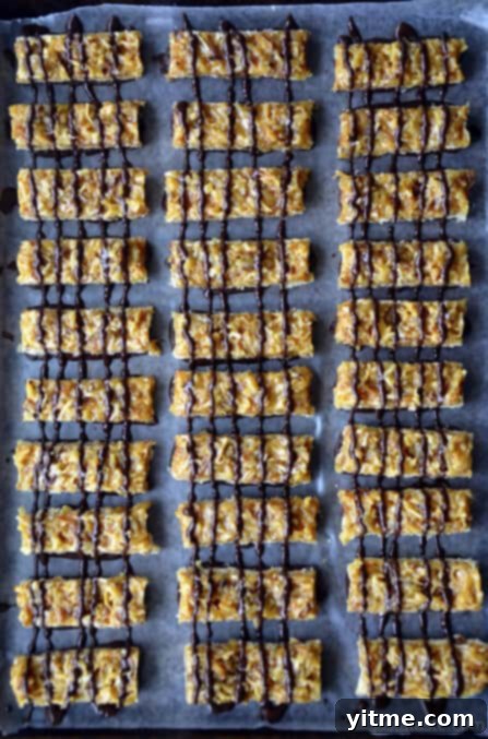 Homemade Samoas Girl Scout Cookie Bars