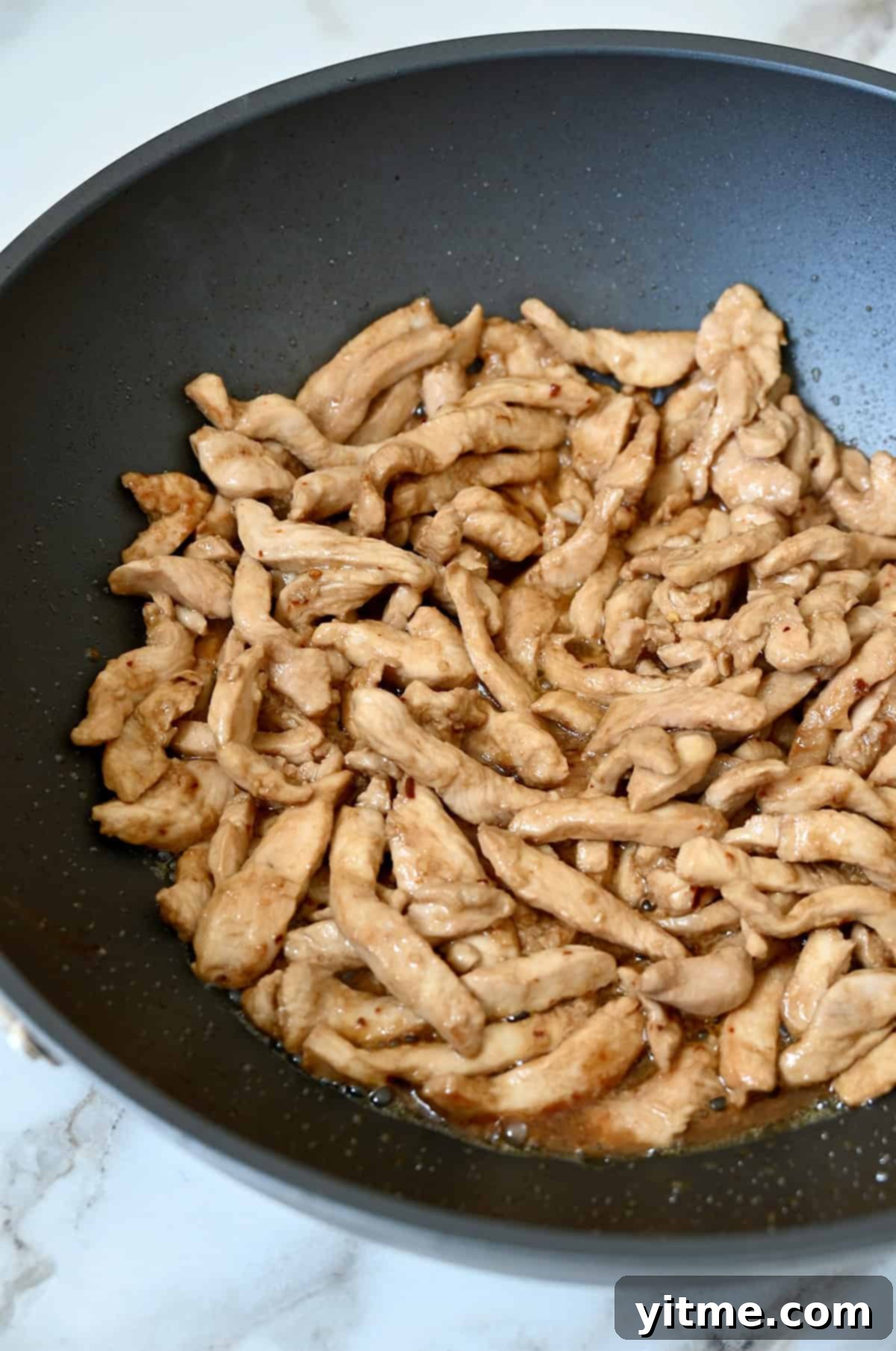 Stir-Frying Chicken