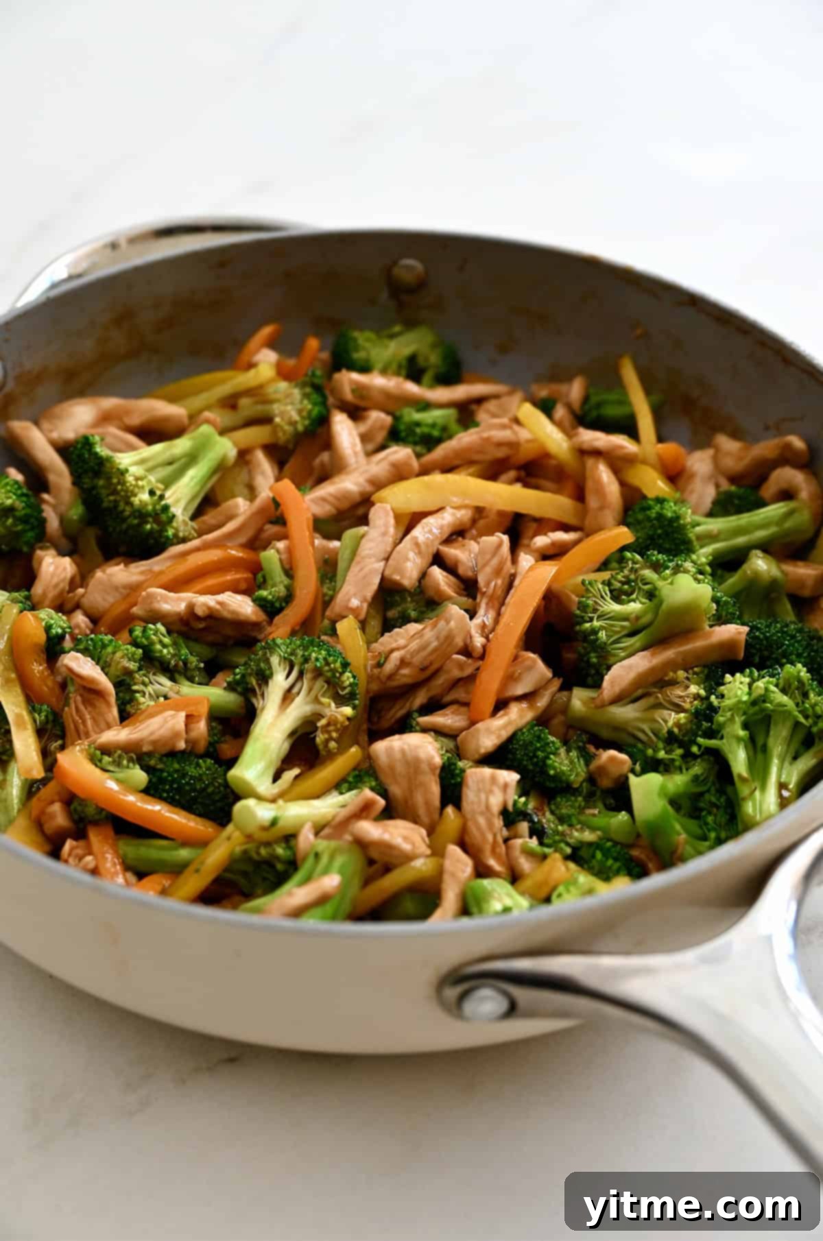 Combined stir-fry