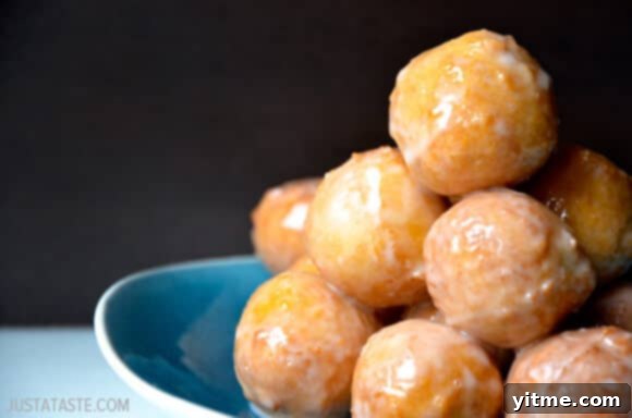 Effortless Homemade Glazed Doughnut Bites 7 Easy Homemade Glazed Doughnut Holes #recipe