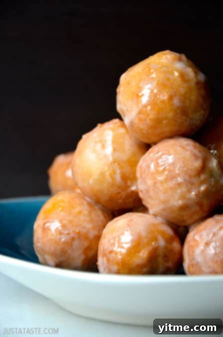 Effortless Homemade Glazed Doughnut Bites 8 Easy Homemade Glazed Doughnut Holes #recipe