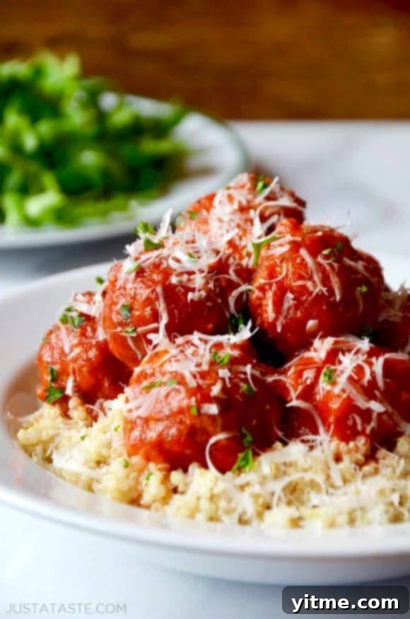 Baked Turkey Meatballs