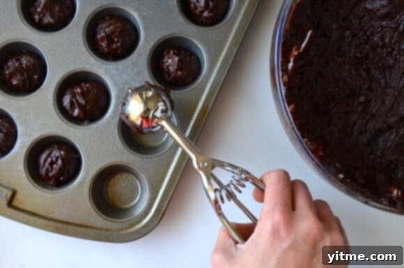 German Chocolate Brownie Bites artfully arranged