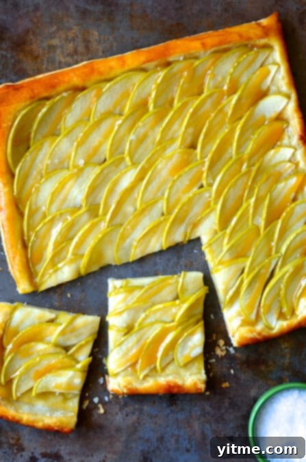 Easy Salted Caramel Apple Tart Recipe