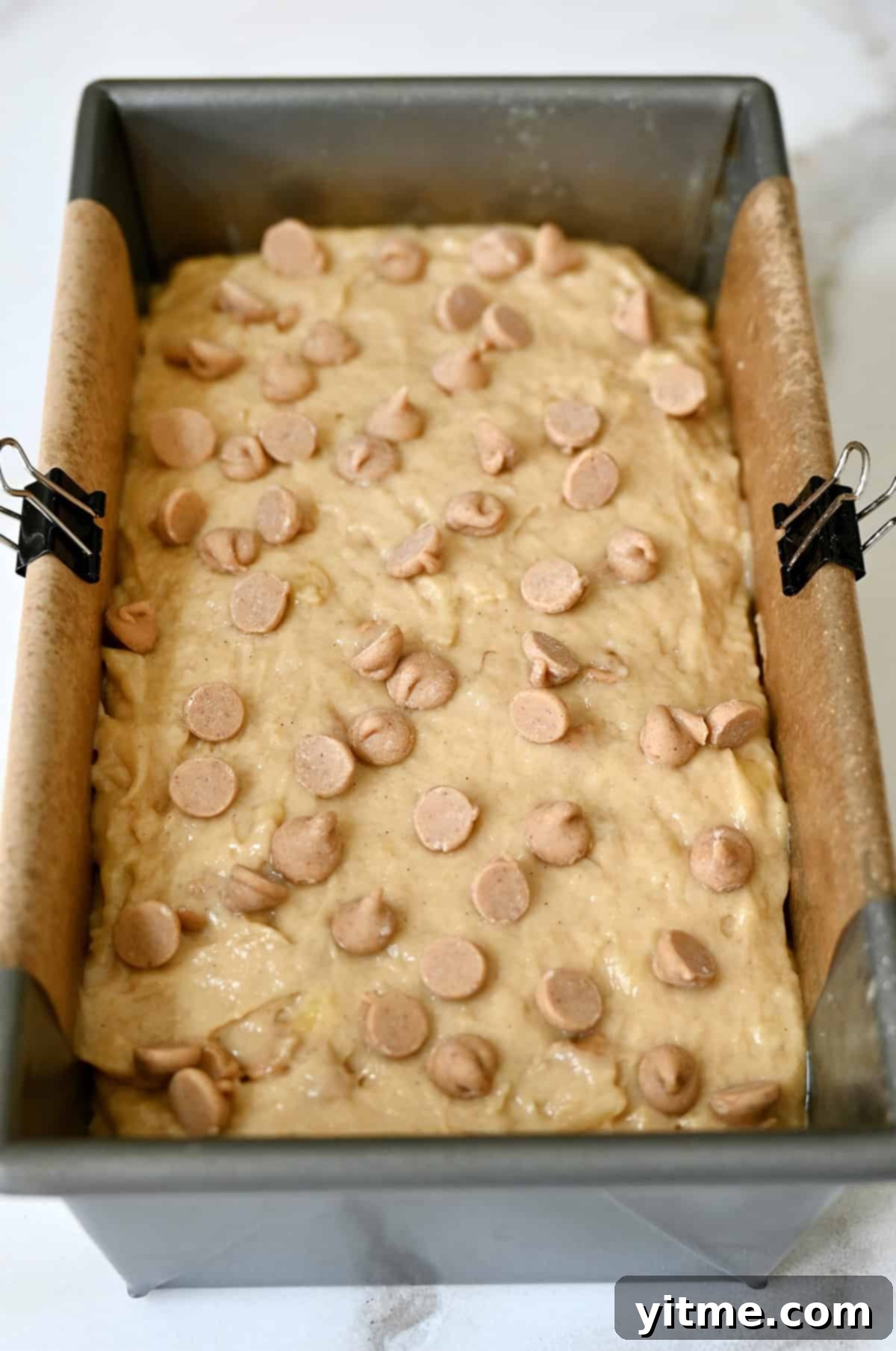 Peanut Butter Banana Bliss Bread 9 Ready to bake peanut butter banana bread