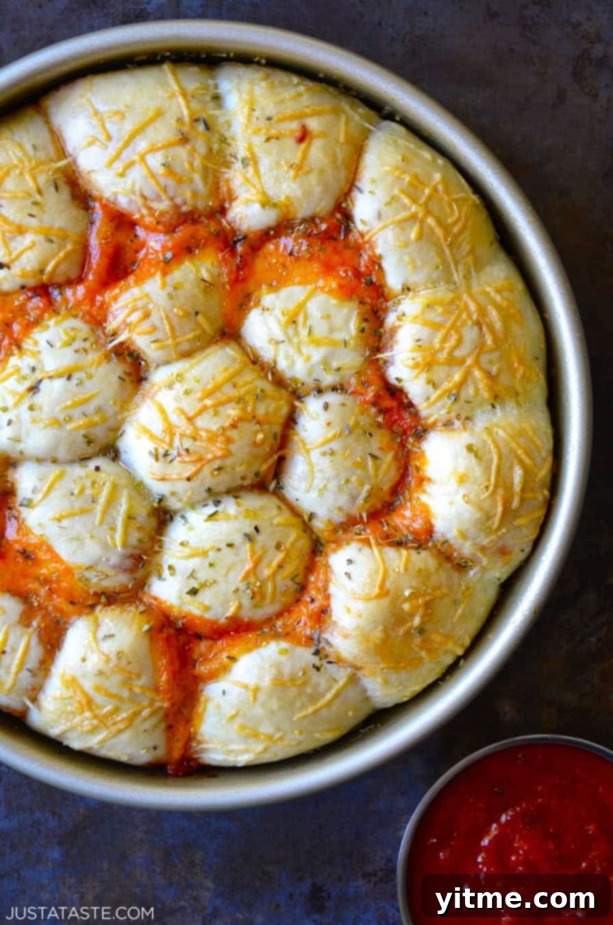 Cheese and pepperoni pizza bites