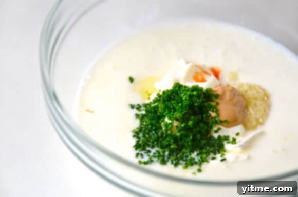 Creamy Dreamy Homemade Ranch 4 Homemade Buttermilk Ranch Dressing Recipe on justataste.com