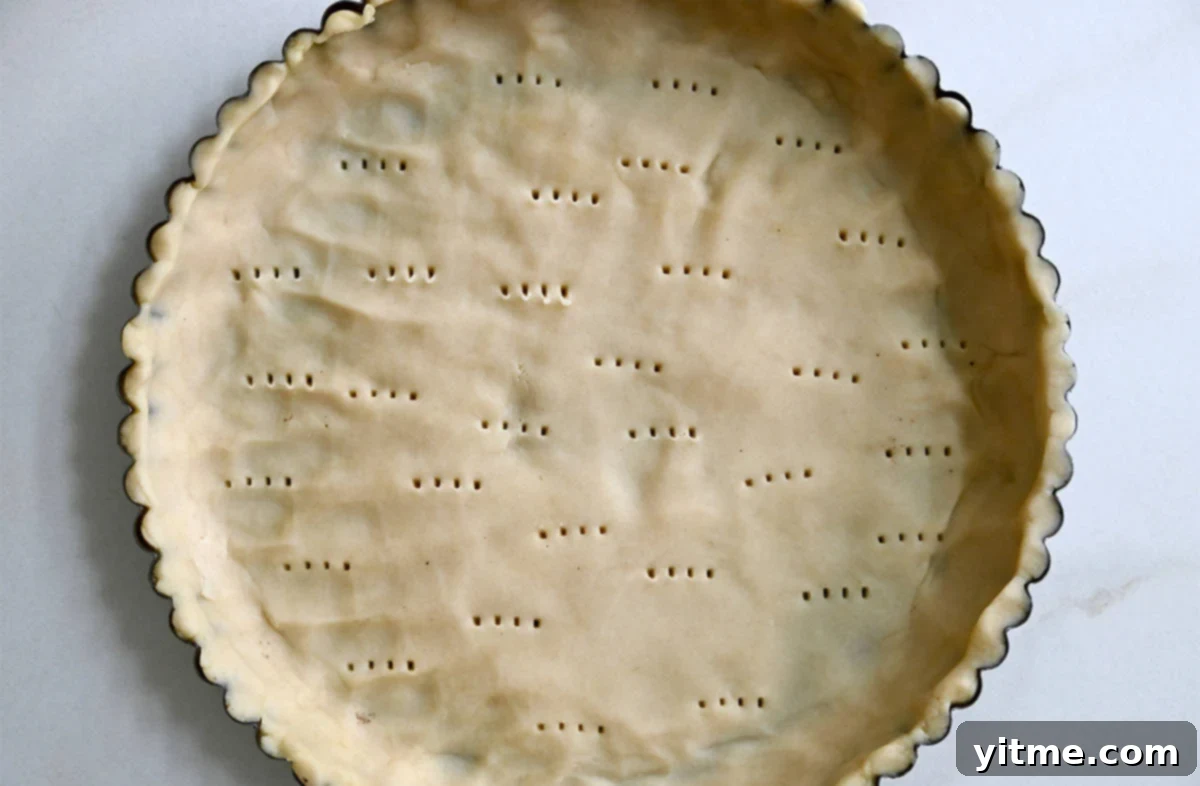 Pricked Tart Dough