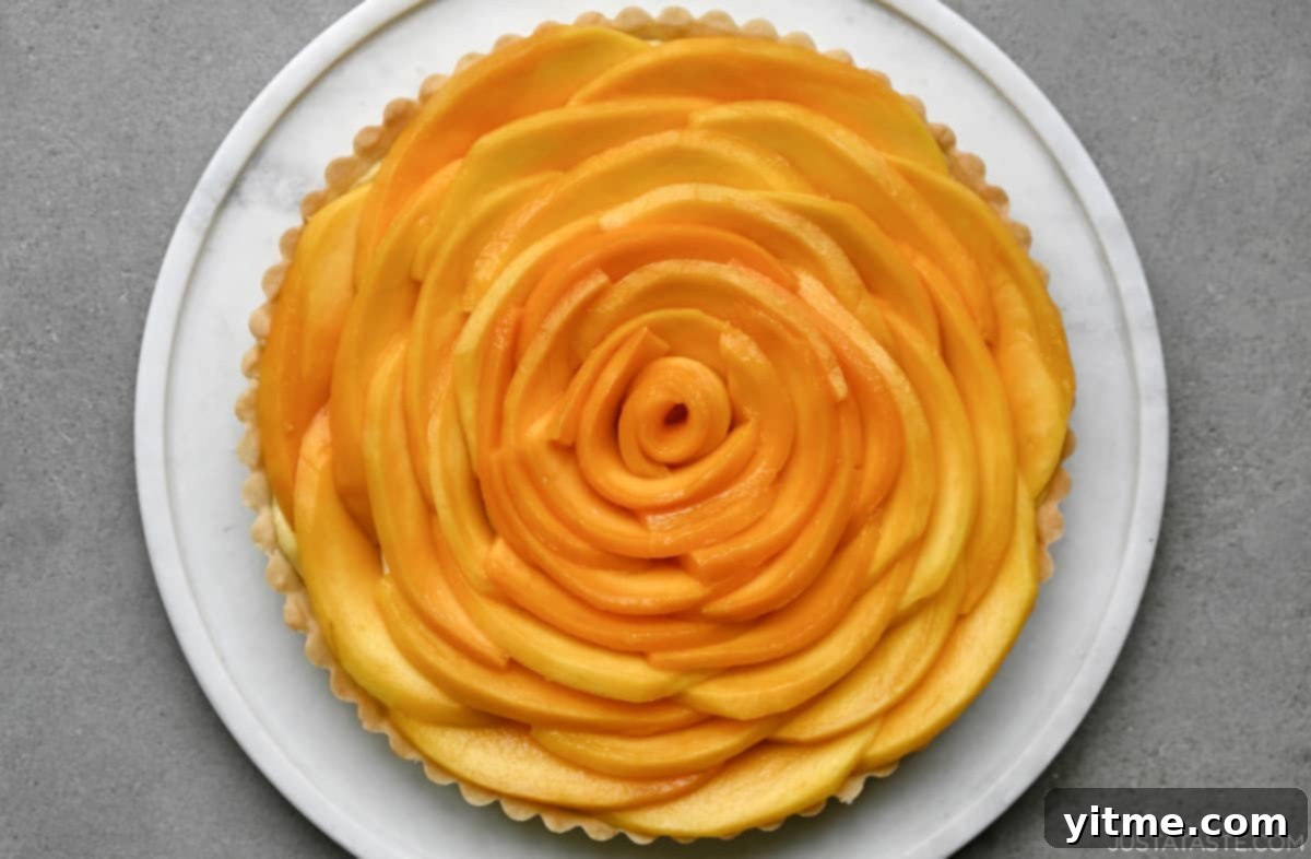 Finished Mango Tart