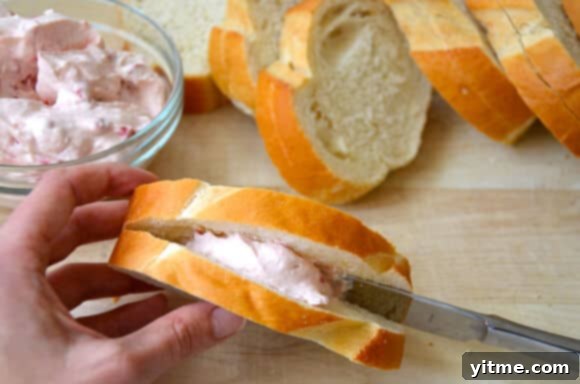 Strawberry Cheesecake Stuffed French Toast recipe on justataste.com