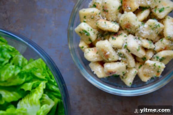 Easy Parmesan Garlic Pizza Dough Croutons Recipe
