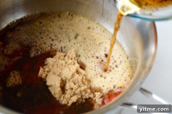 Easy Homemade Root Beer barbecue Sauce Recipe on justataste.com