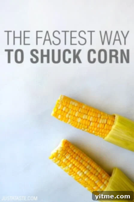 Video: The Fastest Way to Shuck Corn
