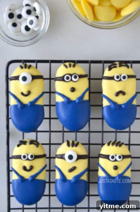 Minions Cookies recipe on justataste.com