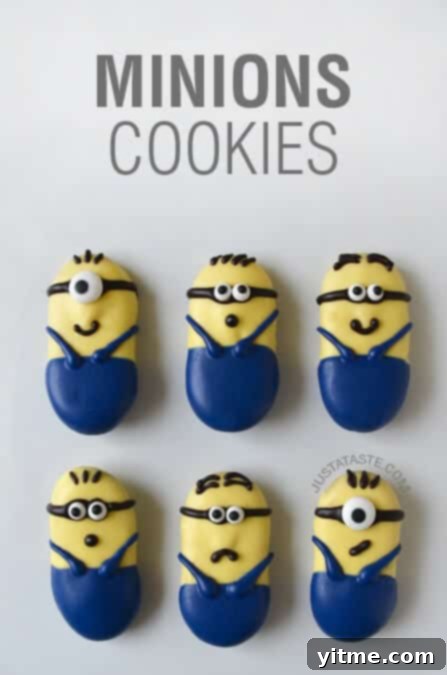 Minions Cookies recipe on justataste.com