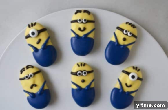 Minions Cookies recipe on justataste.com