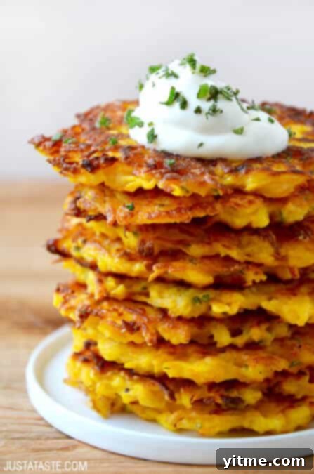 5-Ingredient Butternut Squash Fritters Recipe