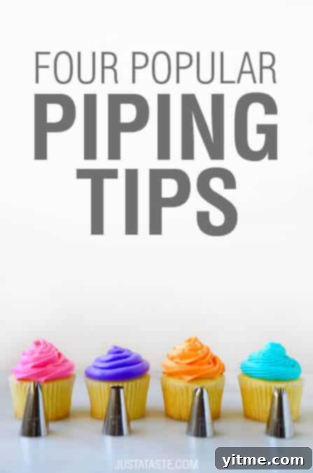 Video: Four Popular Piping Tips
