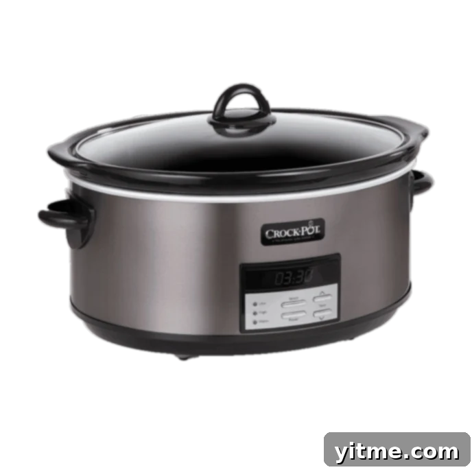 Programmable 8-quart Crock-Pot.