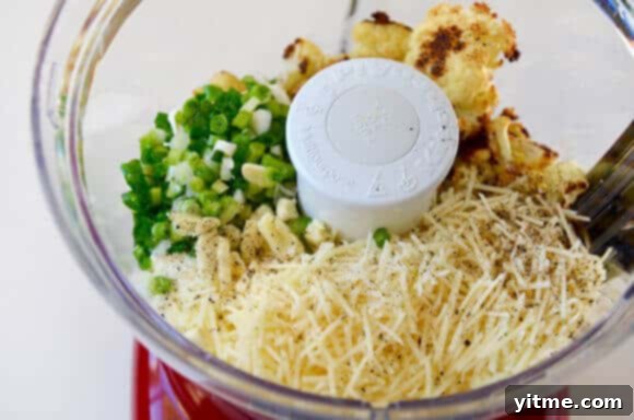 Cheesy Roasted Cauliflower Dip Recipe