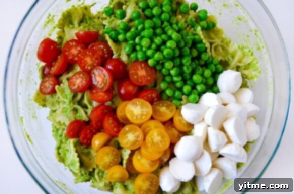 Pea Pesto Pasta Salad Recipe