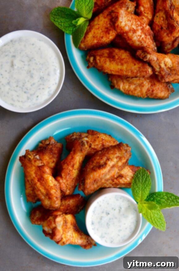 Crispy Baked Moroccan Chicken Wings Image