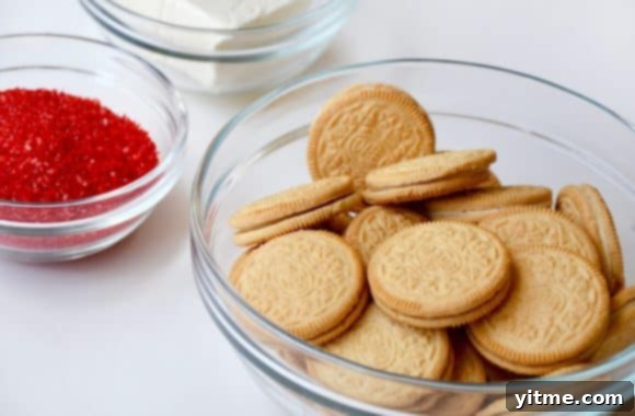 Red, White and Blue Oreo Cookie Pops
