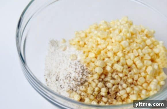 Quick and Easy Corn Fritter batter