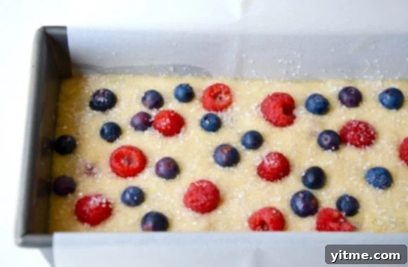 Mixed Berry Banana Bread Recipe