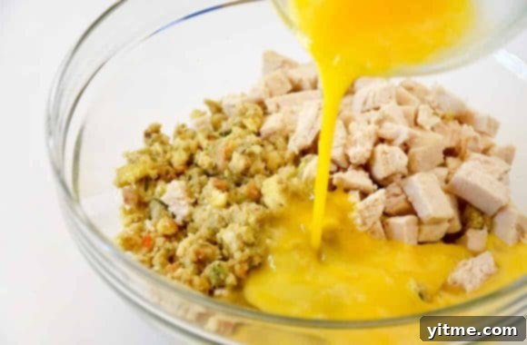 Turkey and Stuffing Thanksgiving Leftover Muffins 4 Thanksgiving Leftover Turkey and Stuffing Muffins Recipe