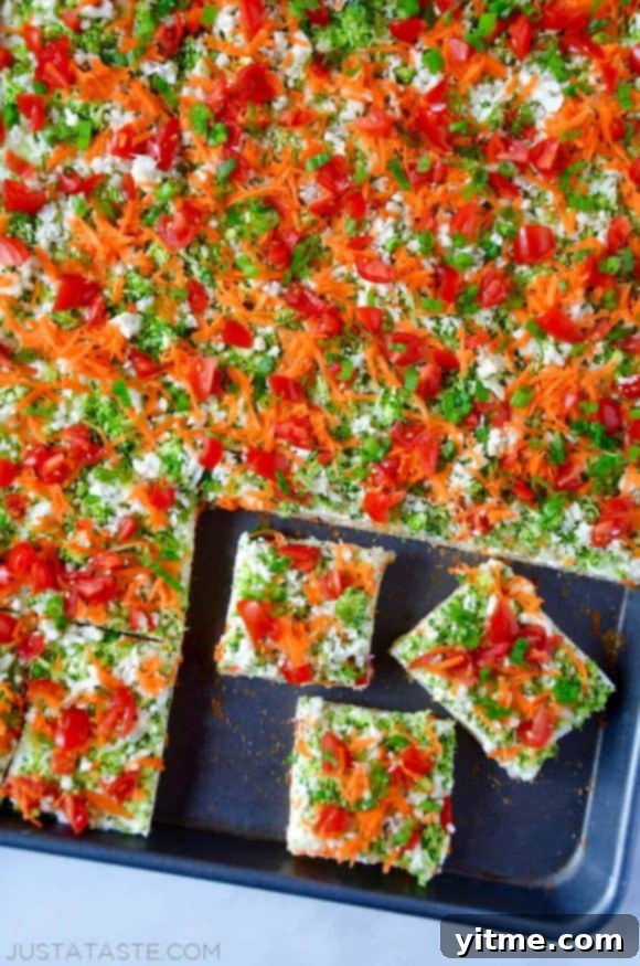 Crescent Roll Veggie Bars Recipe