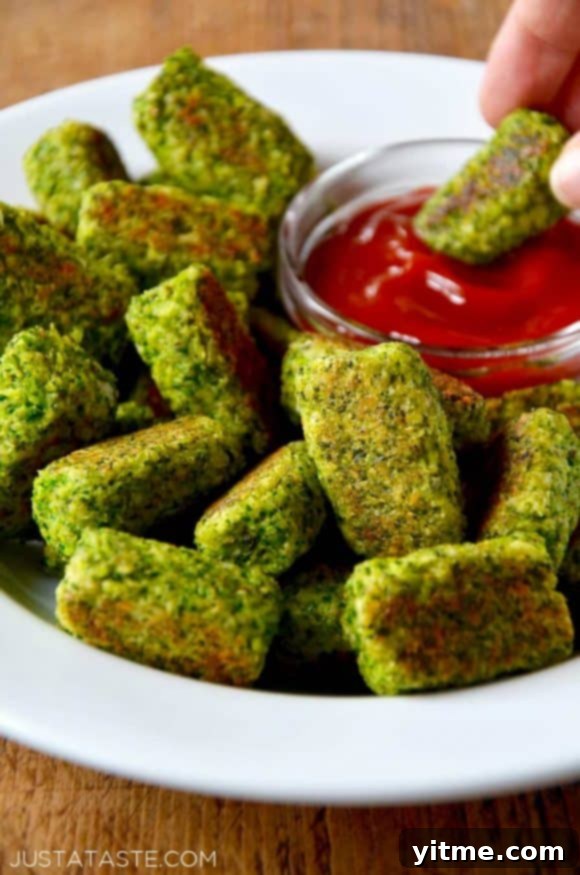 Crispy Baked Broccoli Bites 7 Easy Baked Broccoli Tots Recipe