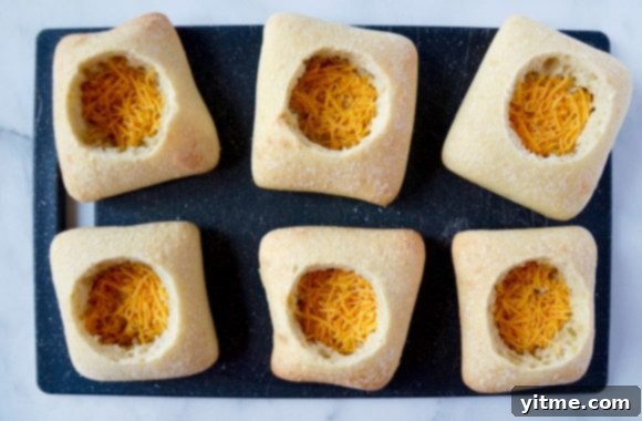 Baked Eggs in Bread Bowls Recipe