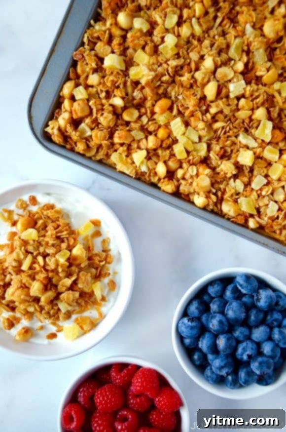 Homemade Coconut Granola Recipe