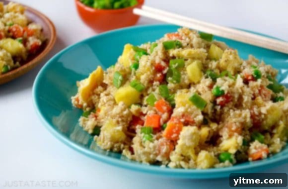 Cauliflower Fried Rice with Pineapple Recipe