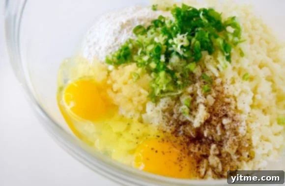 Healthy Cauliflower Fritters Recipe