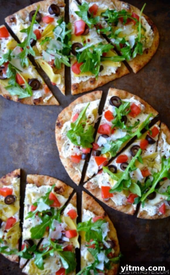 Delicious Artichoke Flatbread