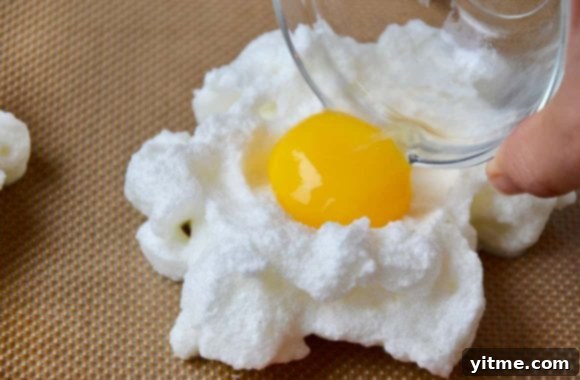 Cloud Eggs on Toast - A visually appealing breakfast