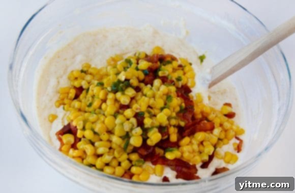 Sweet Corn Fritters with Crispy Bacon 4 Sweet Corn Pancakes with Bacon Recipe