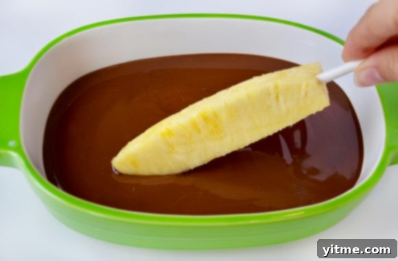 How to Make Chocolate Pineapple Skewers