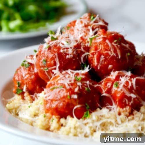 Fun and Healthy Food Creations for Kids 16 Baked Turkey Meatballs
