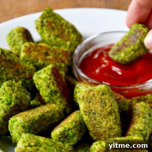 Fun and Healthy Food Creations for Kids 17 Baked Broccoli Tots