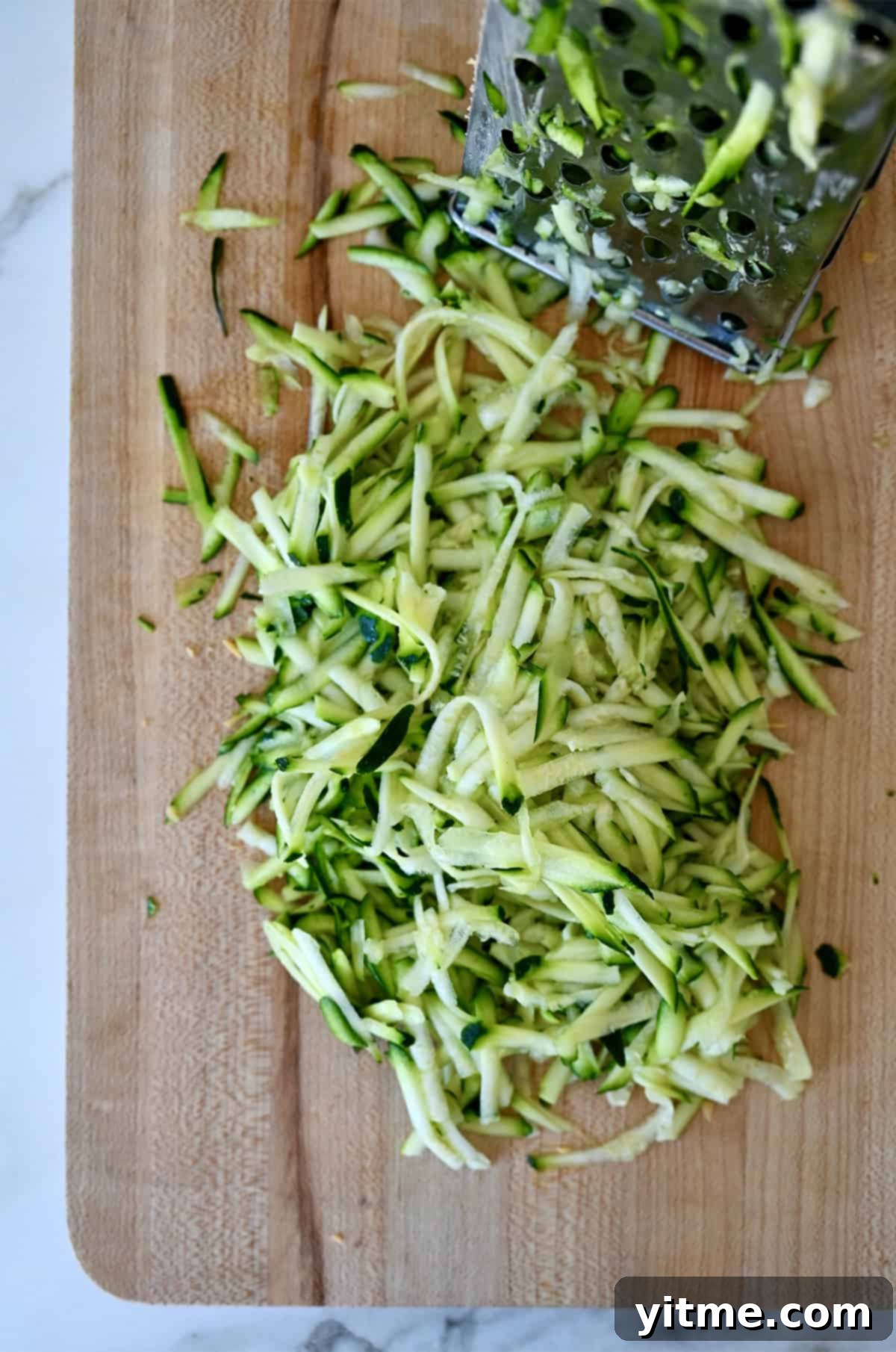 Shredded Zucchini