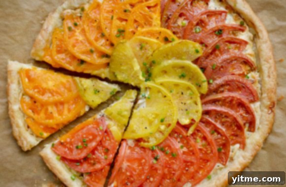 Golden Tomato and Sweet Onion Cheese Tart 7 Best cheesy tomato tart with caramelized onions and fresh chives