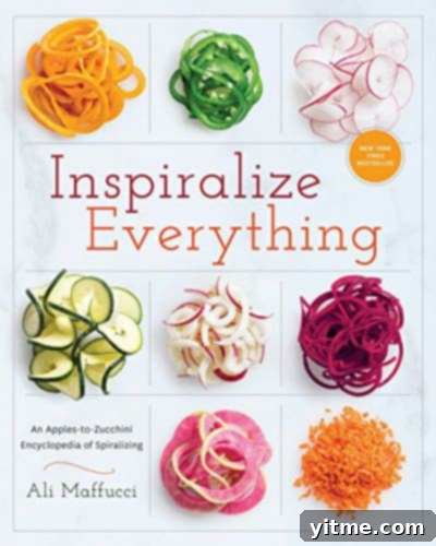 Inspiralize Everything cookbook by Ali Maffucci