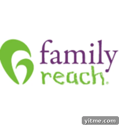 Family Reach Foundation logo, a non-profit helping cancer patients.